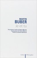Livre Je et Tu de Martin BUBER