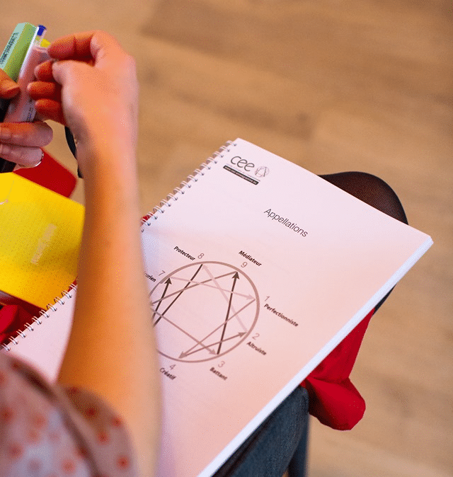 Cahier avec Ennéagramme